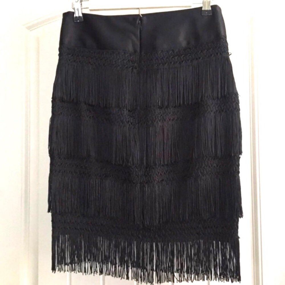 NWT Express tiered tassel pencil skirt